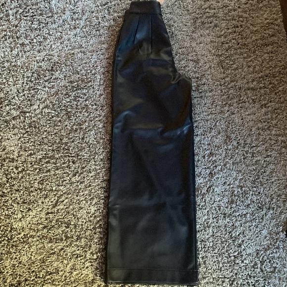 French Connection Crolenda PU Wide Leg Trousers - Picture 7 of 10